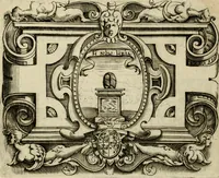 An illustration from Le imprese illvstri del s.or Ieronimo Rvscelli. Aggivntovi nvovam.te il qvarto libro da Vincenzo Rvscelli da Viterbo.. (1584)