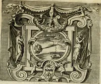 An illustration from Le imprese illvstri del s.or Ieronimo Rvscelli. Aggivntovi nvovam.te il qvarto libro da Vincenzo Rvscelli da Viterbo.. (1584)