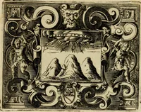 An illustration from Le imprese illvstri del s.or Ieronimo Rvscelli. Aggivntovi nvovam.te il qvarto libro da Vincenzo Rvscelli da Viterbo.. (1584)
