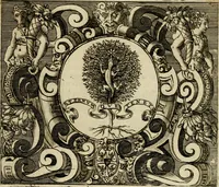 An illustration from Le imprese illvstri del s.or Ieronimo Rvscelli. Aggivntovi nvovam.te il qvarto libro da Vincenzo Rvscelli da Viterbo.. (1584)