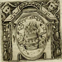 An illustration from Le imprese illvstri del s.or Ieronimo Rvscelli. Aggivntovi nvovam.te il qvarto libro da Vincenzo Rvscelli da Viterbo.. (1584)