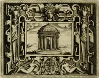 An illustration from Le imprese illvstri del s.or Ieronimo Rvscelli. Aggivntovi nvovam.te il qvarto libro da Vincenzo Rvscelli da Viterbo.. (1584)
