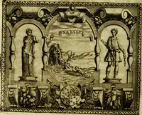 Picture 46 of 238 from Le imprese illvstri, con espositioni, et discorsi del S.or Ieronimo Rvscelli. Con la givnta di altre imprese tvtto riordinato et corretto da Fran.co Patritio (1572), leaf 105