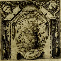 An illustration from Le imprese illvstri, con espositioni, et discorsi del S.or Ieronimo Rvscelli. Con la givnta di altre imprese tvtto riordinato et corretto da Fran.co Patritio (1572)