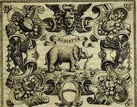 Picture 71 of 238 from Le imprese illvstri, con espositioni, et discorsi del S.or Ieronimo Rvscelli. Con la givnta di altre imprese tvtto riordinato et corretto da Fran.co Patritio (1572), leaf 184