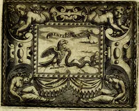 Picture 114 of 238 from Le imprese illvstri, con espositioni, et discorsi del S.or Ieronimo Rvscelli. Con la givnta di altre imprese tvtto riordinato et corretto da Fran.co Patritio (1572), leaf 306