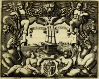 Picture 118 of 238 from Le imprese illvstri, con espositioni, et discorsi del S.or Ieronimo Rvscelli. Con la givnta di altre imprese tvtto riordinato et corretto da Fran.co Patritio (1572), leaf 312