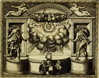 Picture 138 of 238 from Le imprese illvstri, con espositioni, et discorsi del S.or Ieronimo Rvscelli. Con la givnta di altre imprese tvtto riordinato et corretto da Fran.co Patritio (1572), leaf 372