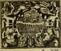 Picture 18 of 238 from Le imprese illvstri, con espositioni, et discorsi del S.or Ieronimo Rvscelli. Con la givnta di altre imprese tvtto riordinato et corretto da Fran.co Patritio (1572), leaf 38