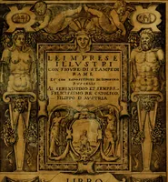 Picture 146 of 238 from Le imprese illvstri, con espositioni, et discorsi del S.or Ieronimo Rvscelli. Con la givnta di altre imprese tvtto riordinato et corretto da Fran.co Patritio (1572), leaf 394