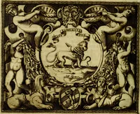 Picture 154 of 238 from Le imprese illvstri, con espositioni, et discorsi del S.or Ieronimo Rvscelli. Con la givnta di altre imprese tvtto riordinato et corretto da Fran.co Patritio (1572), leaf 427