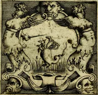 Picture 172 of 238 from Le imprese illvstri, con espositioni, et discorsi del S.or Ieronimo Rvscelli. Con la givnta di altre imprese tvtto riordinato et corretto da Fran.co Patritio (1572), leaf 482