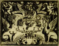 Picture 180 of 238 from Le imprese illvstri, con espositioni, et discorsi del S.or Ieronimo Rvscelli. Con la givnta di altre imprese tvtto riordinato et corretto da Fran.co Patritio (1572), leaf 493