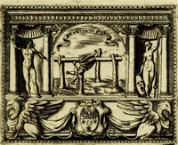 Picture 182 of 238 from Le imprese illvstri, con espositioni, et discorsi del S.or Ieronimo Rvscelli. Con la givnta di altre imprese tvtto riordinato et corretto da Fran.co Patritio (1572), leaf 498