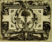 An illustration from Le imprese illvstri, con espositioni, et discorsi del S.or Ieronimo Rvscelli. Con la givnta di altre imprese tvtto riordinato et corretto da Fran.co Patritio (1572)