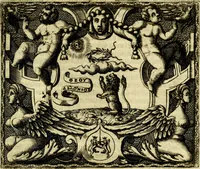 Picture 215 of 238 from Le imprese illvstri, con espositioni, et discorsi del S.or Ieronimo Rvscelli. Con la givnta di altre imprese tvtto riordinato et corretto da Fran.co Patritio (1572), leaf 554