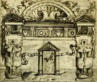 Picture 224 of 238 from Le imprese illvstri, con espositioni, et discorsi del S.or Ieronimo Rvscelli. Con la givnta di altre imprese tvtto riordinato et corretto da Fran.co Patritio (1572), leaf 576
