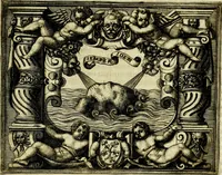 Picture 230 of 238 from Le imprese illvstri, con espositioni, et discorsi del S.or Ieronimo Rvscelli. Con la givnta di altre imprese tvtto riordinato et corretto da Fran.co Patritio (1572), leaf 590