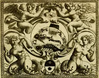 Picture 234 of 238 from Le imprese illvstri, con espositioni, et discorsi del S.or Ieronimo Rvscelli. Con la givnta di altre imprese tvtto riordinato et corretto da Fran.co Patritio (1572), leaf 600
