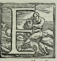 An illustration from Le iscrittioni poste sotto le vere imagini de gli hvomini famosi in lettere (1558)