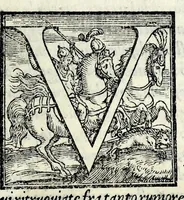 An illustration from Le iscrittioni poste sotto le vere imagini de gli huomini famosi : le quali à Como nel museo del Giouio si veggiono (1552)