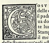 An illustration from Le iscrittioni poste sotto le vere imagini de gli huomini famosi : le quali à Como nel museo del Giouio si veggiono (1552)