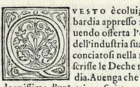 An illustration from Le iscrittioni poste sotto le vere imagini de gli huomini famosi : le quali à Como nel museo del Giouio si veggiono (1552)