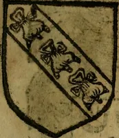 Picture 161 of 709 from Le jardin d'armoiries : contenant les armes de plusieurs nobles royaumes & maisons de Germanie Inferieure: oeuvre autant nouveau, que proufitable à tous amateurs du noble exercice d'armes. Den boomagert der wapenen, inhoudende wapenen van vele edele huysen van dese Nederlanden, en andere onliggende .. (1567), leaf 110