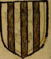 An illustration from Le jardin d'armoiries : contenant les armes de plusieurs nobles royaumes & maisons de Germanie Inferieure: oeuvre autant nouveau, que proufitable à tous amateurs du noble exercice d'armes. Den boomagert der wapenen, inhoudende wapenen van vele edele huysen van dese Nederlanden, en andere onliggende .. (1567)