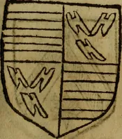 Picture 195 of 709 from Le jardin d'armoiries : contenant les armes de plusieurs nobles royaumes & maisons de Germanie Inferieure: oeuvre autant nouveau, que proufitable à tous amateurs du noble exercice d'armes. Den boomagert der wapenen, inhoudende wapenen van vele edele huysen van dese Nederlanden, en andere onliggende .. (1567), leaf 126