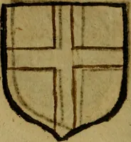 An illustration from Le jardin d'armoiries : contenant les armes de plusieurs nobles royaumes & maisons de Germanie Inferieure: oeuvre autant nouveau, que proufitable à tous amateurs du noble exercice d'armes. Den boomagert der wapenen, inhoudende wapenen van vele edele huysen van dese Nederlanden, en andere onliggende .. (1567)