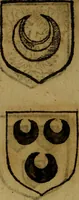 Picture 233 of 709 from Le jardin d'armoiries : contenant les armes de plusieurs nobles royaumes & maisons de Germanie Inferieure: oeuvre autant nouveau, que proufitable à tous amateurs du noble exercice d'armes. Den boomagert der wapenen, inhoudende wapenen van vele edele huysen van dese Nederlanden, en andere onliggende .. (1567), leaf 143