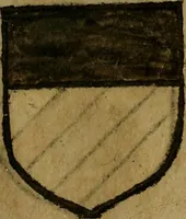 An illustration from Le jardin d'armoiries : contenant les armes de plusieurs nobles royaumes & maisons de Germanie Inferieure: oeuvre autant nouveau, que proufitable à tous amateurs du noble exercice d'armes. Den boomagert der wapenen, inhoudende wapenen van vele edele huysen van dese Nederlanden, en andere onliggende .. (1567)