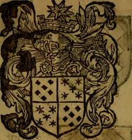 An illustration from Le jardin d'armoiries : contenant les armes de plusieurs nobles royaumes & maisons de Germanie Inferieure: oeuvre autant nouveau, que proufitable à tous amateurs du noble exercice d'armes. Den boomagert der wapenen, inhoudende wapenen van vele edele huysen van dese Nederlanden, en andere onliggende .. (1567)