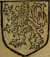 Picture 262 of 709 from Le jardin d'armoiries : contenant les armes de plusieurs nobles royaumes & maisons de Germanie Inferieure: oeuvre autant nouveau, que proufitable à tous amateurs du noble exercice d'armes. Den boomagert der wapenen, inhoudende wapenen van vele edele huysen van dese Nederlanden, en andere onliggende .. (1567), leaf 156