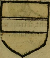An illustration from Le jardin d'armoiries : contenant les armes de plusieurs nobles royaumes & maisons de Germanie Inferieure: oeuvre autant nouveau, que proufitable à tous amateurs du noble exercice d'armes. Den boomagert der wapenen, inhoudende wapenen van vele edele huysen van dese Nederlanden, en andere onliggende .. (1567)
