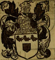 An illustration from Le jardin d'armoiries : contenant les armes de plusieurs nobles royaumes & maisons de Germanie Inferieure: oeuvre autant nouveau, que proufitable à tous amateurs du noble exercice d'armes. Den boomagert der wapenen, inhoudende wapenen van vele edele huysen van dese Nederlanden, en andere onliggende .. (1567)