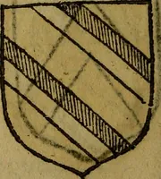 Picture 316 of 709 from Le jardin d'armoiries : contenant les armes de plusieurs nobles royaumes & maisons de Germanie Inferieure: oeuvre autant nouveau, que proufitable à tous amateurs du noble exercice d'armes. Den boomagert der wapenen, inhoudende wapenen van vele edele huysen van dese Nederlanden, en andere onliggende .. (1567), leaf 181