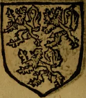 Picture 391 of 709 from Le jardin d'armoiries : contenant les armes de plusieurs nobles royaumes & maisons de Germanie Inferieure: oeuvre autant nouveau, que proufitable à tous amateurs du noble exercice d'armes. Den boomagert der wapenen, inhoudende wapenen van vele edele huysen van dese Nederlanden, en andere onliggende .. (1567), leaf 219
