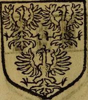 Picture 408 of 709 from Le jardin d'armoiries : contenant les armes de plusieurs nobles royaumes & maisons de Germanie Inferieure: oeuvre autant nouveau, que proufitable à tous amateurs du noble exercice d'armes. Den boomagert der wapenen, inhoudende wapenen van vele edele huysen van dese Nederlanden, en andere onliggende .. (1567), leaf 225