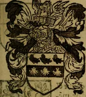 Picture 418 of 709 from Le jardin d'armoiries : contenant les armes de plusieurs nobles royaumes & maisons de Germanie Inferieure: oeuvre autant nouveau, que proufitable à tous amateurs du noble exercice d'armes. Den boomagert der wapenen, inhoudende wapenen van vele edele huysen van dese Nederlanden, en andere onliggende .. (1567), leaf 230