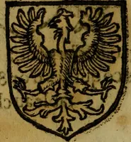 Picture 420 of 709 from Le jardin d'armoiries : contenant les armes de plusieurs nobles royaumes & maisons de Germanie Inferieure: oeuvre autant nouveau, que proufitable à tous amateurs du noble exercice d'armes. Den boomagert der wapenen, inhoudende wapenen van vele edele huysen van dese Nederlanden, en andere onliggende .. (1567), leaf 231