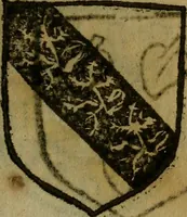 Picture 422 of 709 from Le jardin d'armoiries : contenant les armes de plusieurs nobles royaumes & maisons de Germanie Inferieure: oeuvre autant nouveau, que proufitable à tous amateurs du noble exercice d'armes. Den boomagert der wapenen, inhoudende wapenen van vele edele huysen van dese Nederlanden, en andere onliggende .. (1567), leaf 232