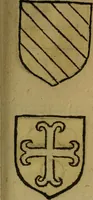 An illustration from Le jardin d'armoiries : contenant les armes de plusieurs nobles royaumes & maisons de Germanie Inferieure: oeuvre autant nouveau, que proufitable à tous amateurs du noble exercice d'armes. Den boomagert der wapenen, inhoudende wapenen van vele edele huysen van dese Nederlanden, en andere onliggende .. (1567)