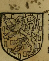 Picture 486 of 709 from Le jardin d'armoiries : contenant les armes de plusieurs nobles royaumes & maisons de Germanie Inferieure: oeuvre autant nouveau, que proufitable à tous amateurs du noble exercice d'armes. Den boomagert der wapenen, inhoudende wapenen van vele edele huysen van dese Nederlanden, en andere onliggende .. (1567), leaf 264