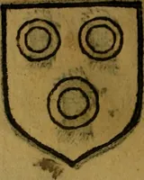 An illustration from Le jardin d'armoiries : contenant les armes de plusieurs nobles royaumes & maisons de Germanie Inferieure: oeuvre autant nouveau, que proufitable à tous amateurs du noble exercice d'armes. Den boomagert der wapenen, inhoudende wapenen van vele edele huysen van dese Nederlanden, en andere onliggende .. (1567)