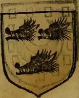Picture 501 of 709 from Le jardin d'armoiries : contenant les armes de plusieurs nobles royaumes & maisons de Germanie Inferieure: oeuvre autant nouveau, que proufitable à tous amateurs du noble exercice d'armes. Den boomagert der wapenen, inhoudende wapenen van vele edele huysen van dese Nederlanden, en andere onliggende .. (1567), leaf 271