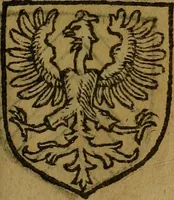 Picture 526 of 709 from Le jardin d'armoiries : contenant les armes de plusieurs nobles royaumes & maisons de Germanie Inferieure: oeuvre autant nouveau, que proufitable à tous amateurs du noble exercice d'armes. Den boomagert der wapenen, inhoudende wapenen van vele edele huysen van dese Nederlanden, en andere onliggende .. (1567), leaf 284