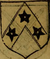 An illustration from Le jardin d'armoiries : contenant les armes de plusieurs nobles royaumes & maisons de Germanie Inferieure: oeuvre autant nouveau, que proufitable à tous amateurs du noble exercice d'armes. Den boomagert der wapenen, inhoudende wapenen van vele edele huysen van dese Nederlanden, en andere onliggende .. (1567)