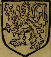 Picture 534 of 709 from Le jardin d'armoiries : contenant les armes de plusieurs nobles royaumes & maisons de Germanie Inferieure: oeuvre autant nouveau, que proufitable à tous amateurs du noble exercice d'armes. Den boomagert der wapenen, inhoudende wapenen van vele edele huysen van dese Nederlanden, en andere onliggende .. (1567), leaf 287